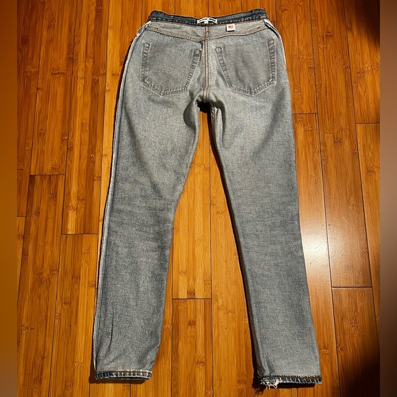 Re/Done x Levis High Rise Straight Slim Leg Jeans Size 25 - Picture 9 of 15